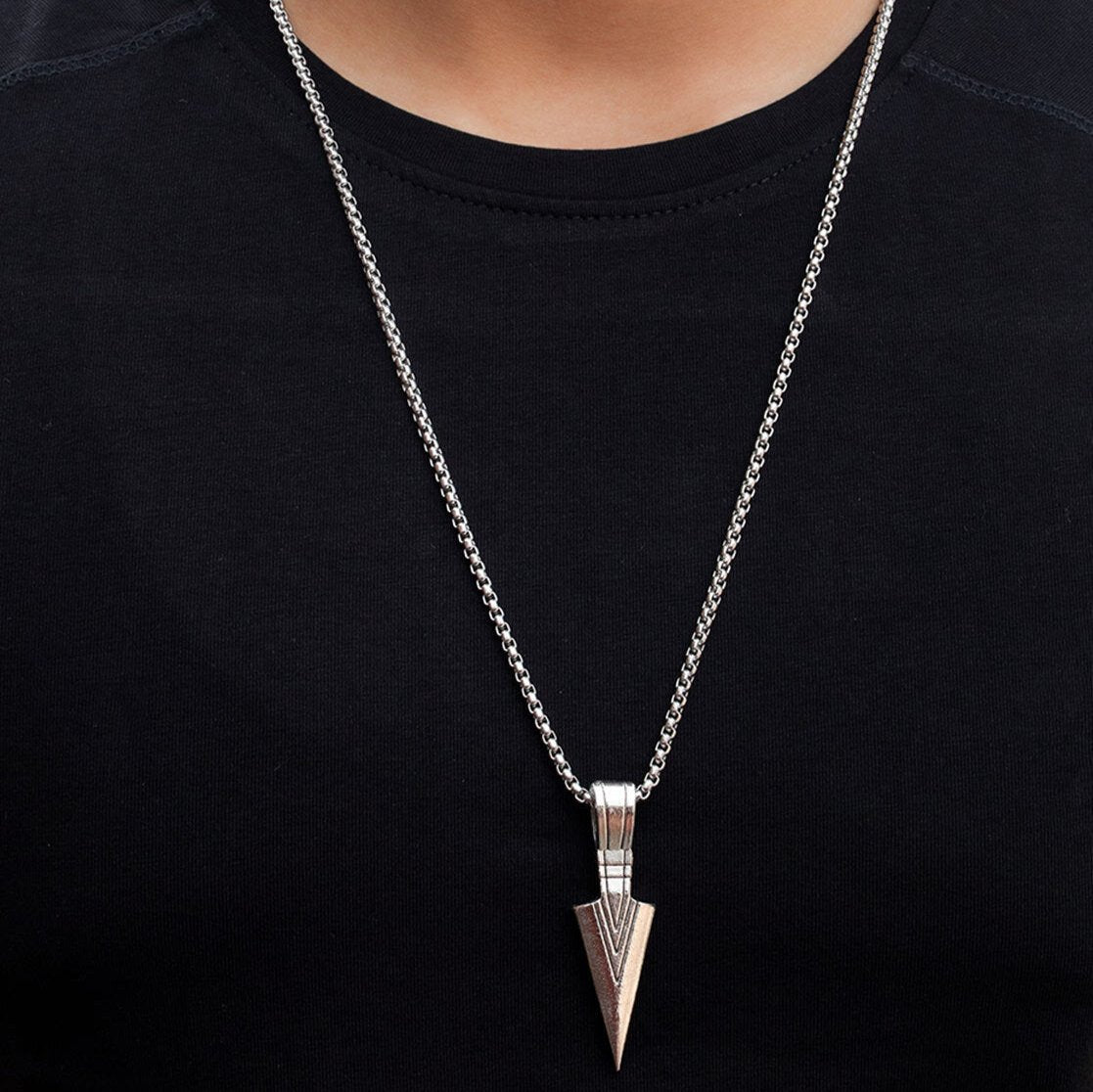 Silver Arrow Necklace