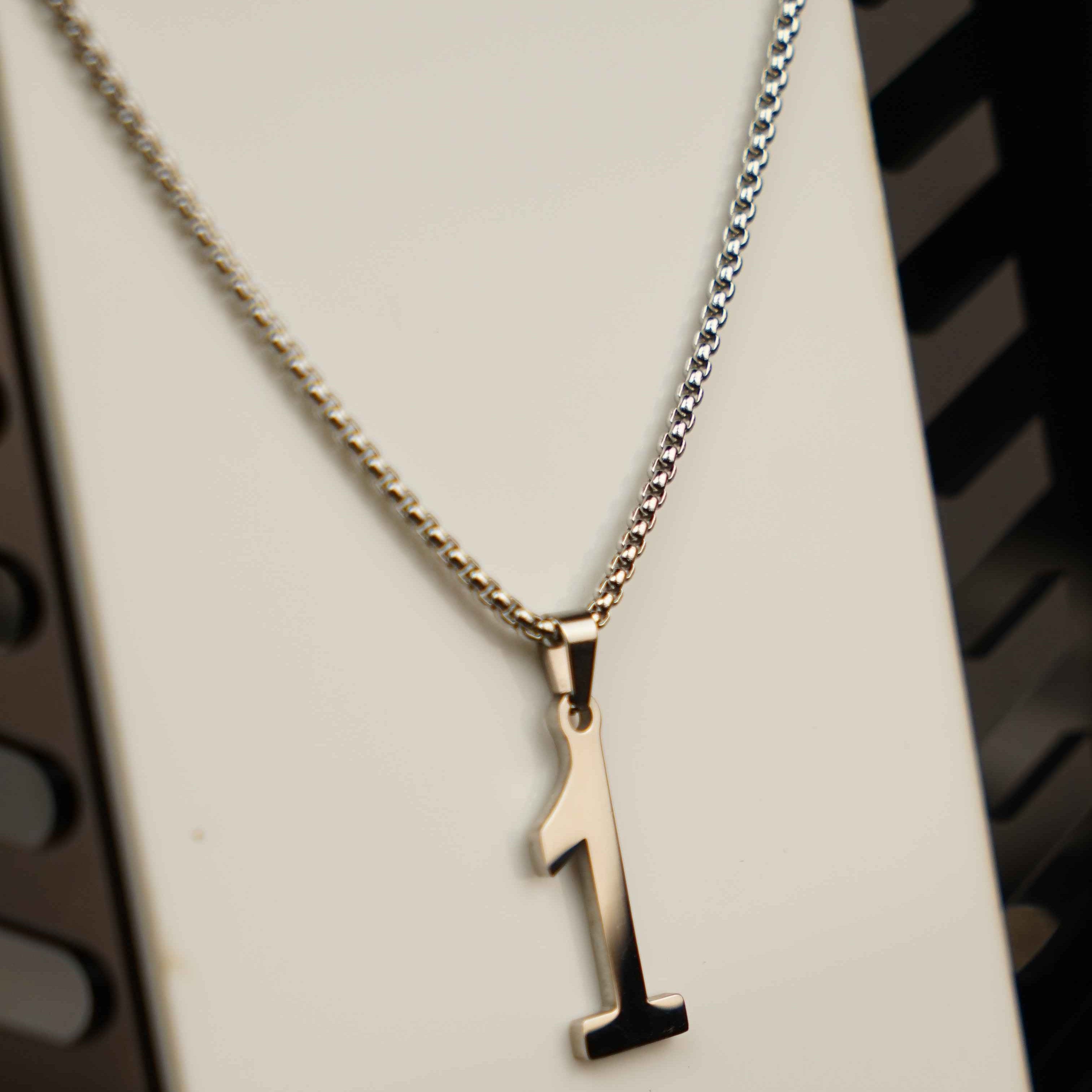 Number 1 Necklace